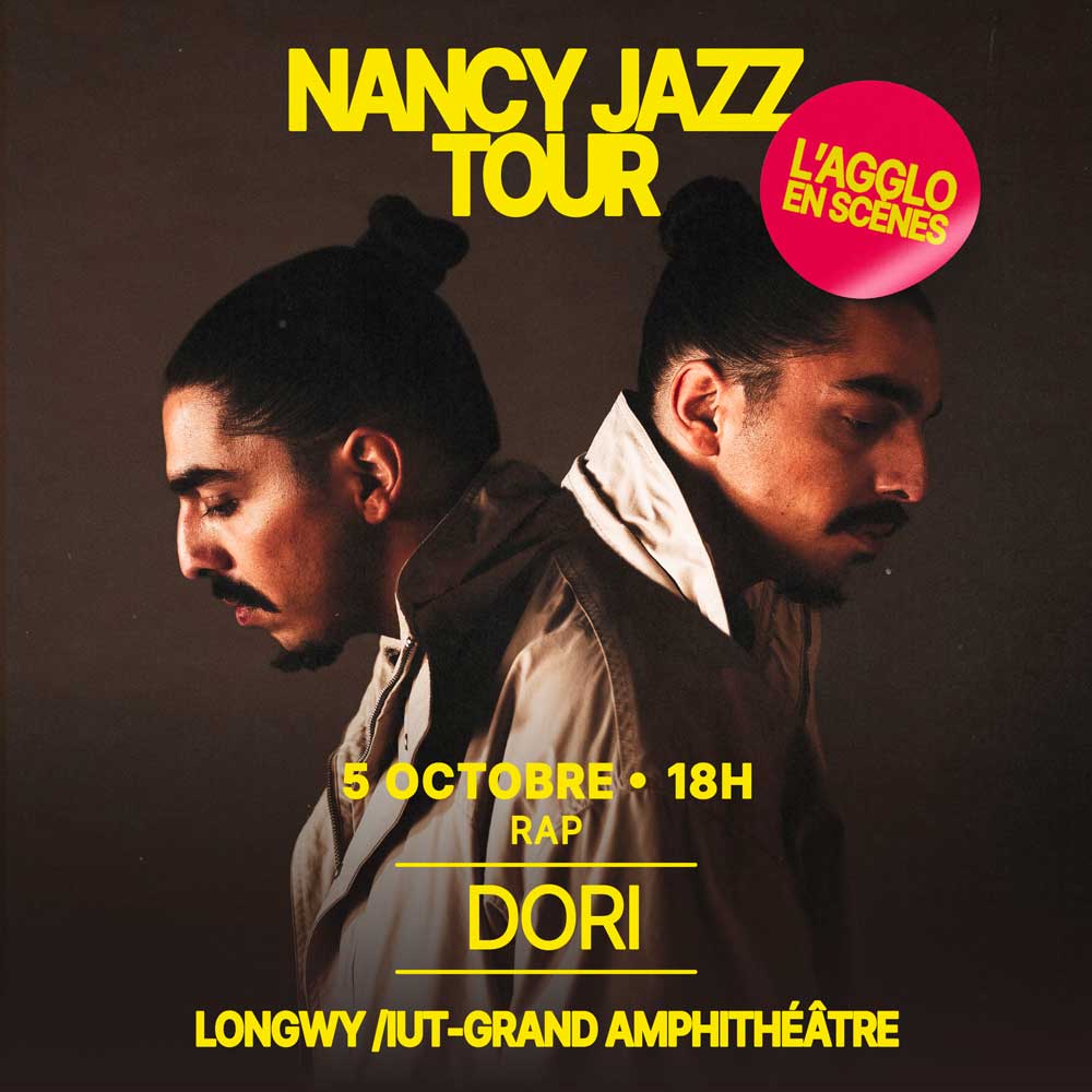 Affiche du concert Dori (Rap) — Lundi 5 octobre à 18h, IUT de Longwy — Grand amphithéâtre