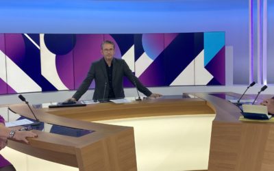 Serge De Carli, interviewé dans l’émission Un dimanche en politique