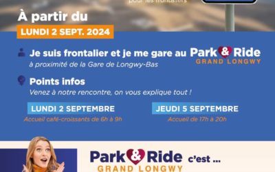 Park & Ride Grand Longwy : Ouverture lundi 2 septembre