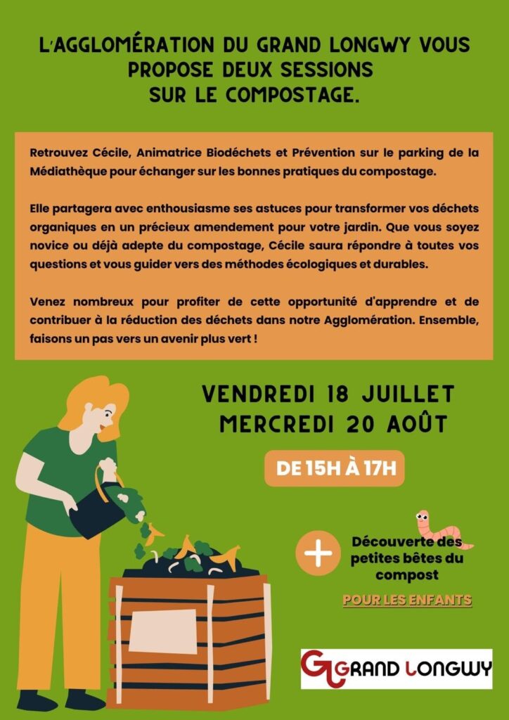 Grand Longwy Agglomération compostage, tri des déchets