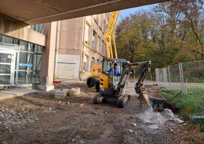 Photos travaux Maison de la Formation