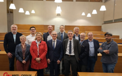 Gérard Didelot élu Président de l&rsquo;Agglomération du Grand Longwy