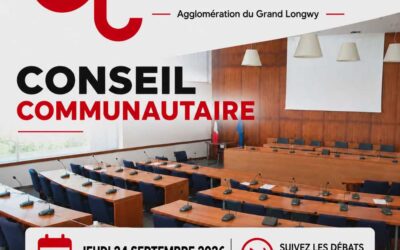 Conseil communautaire du 24 septembre 2026